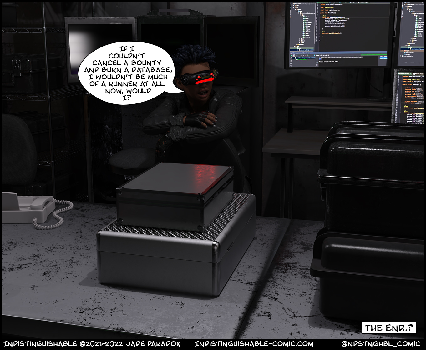 Indistinguishable - Episode 58, Page 12: Indistinguishable Sidecut – Lilah & Ramaja